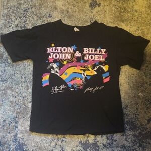 Elton John & Billy Joel  2009 CONCERT T-Shirt